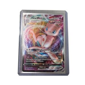 Pokemon Mew VMAX 114/264 Fusion Strike Ultra Rare Holo Card Sword & Shield